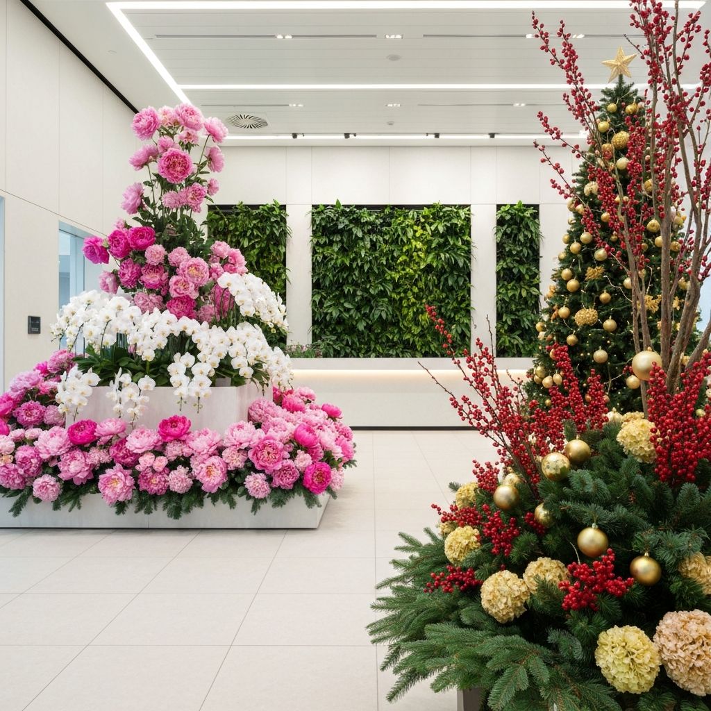 Декор офисов и пространств