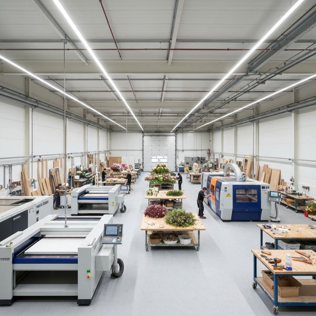 Собственное производство Oh My Flowers — 750 м²